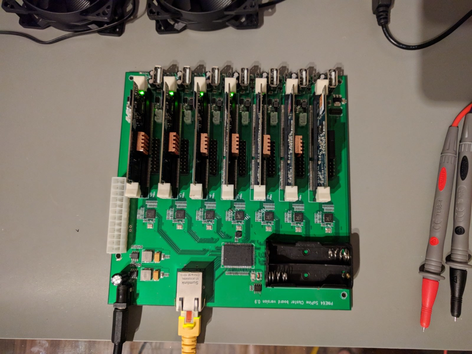 SO)Pine64 Clusterboard